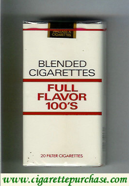 Blended Cigarettes Full Flavor 100s USA